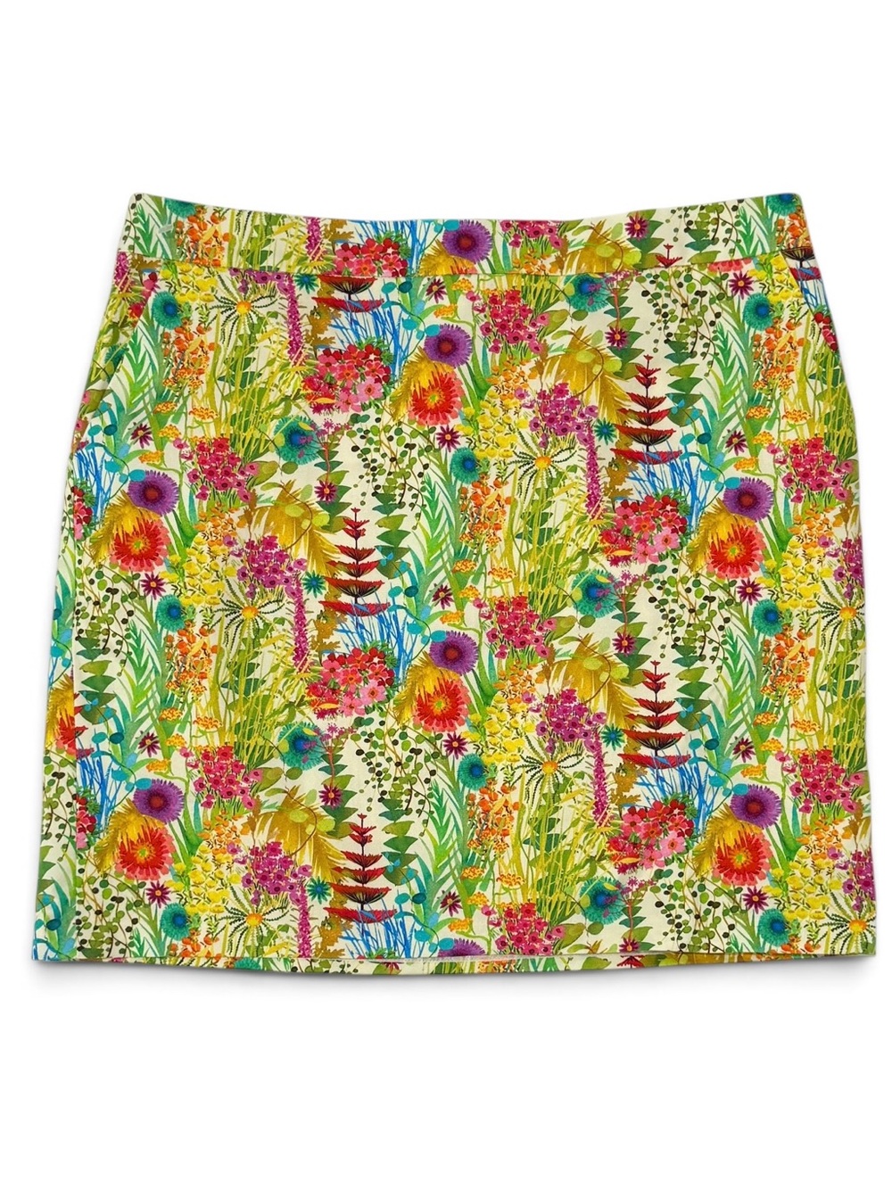 Liberty of London Floral Meadow Mini Skirt tresco postage j.crew 8